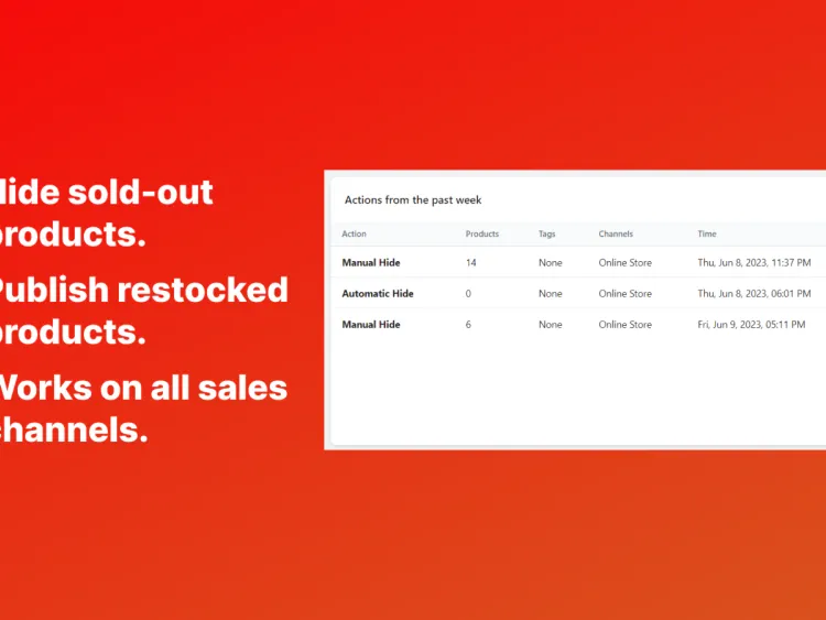 New Shopify app: Knockout